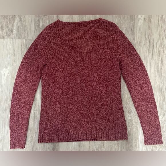 Guide Series | Women's Solid Plain Heavy Cotton Pullover Sweater | Small - Picture 2 of 3